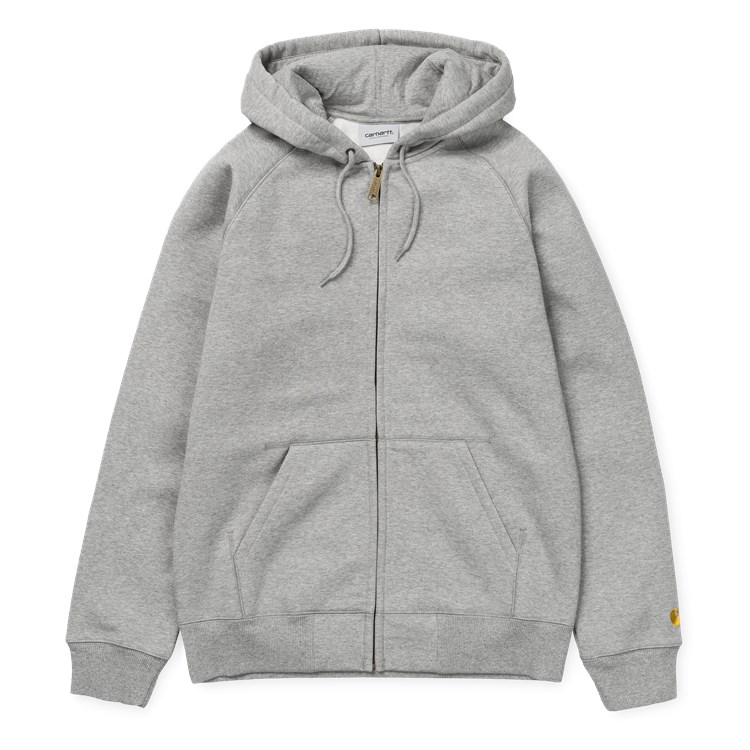 Carhartt Hooded Chase Jacket Grey