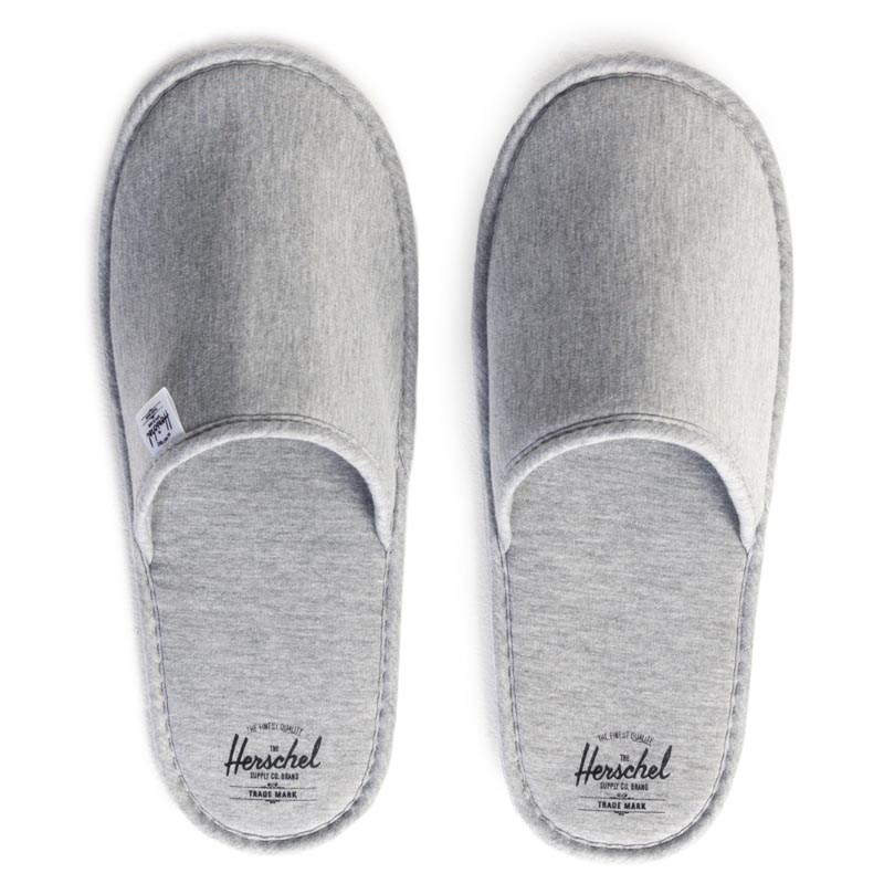 Herschel Cashmere Travel Slippers Grey. - Bild 2