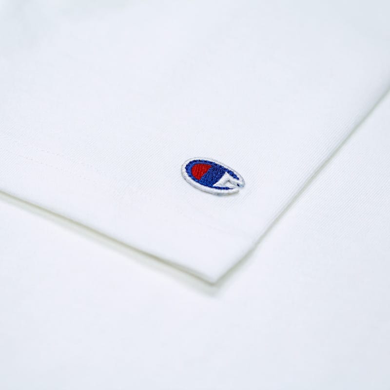 Champion Big Script T-shirt, White.