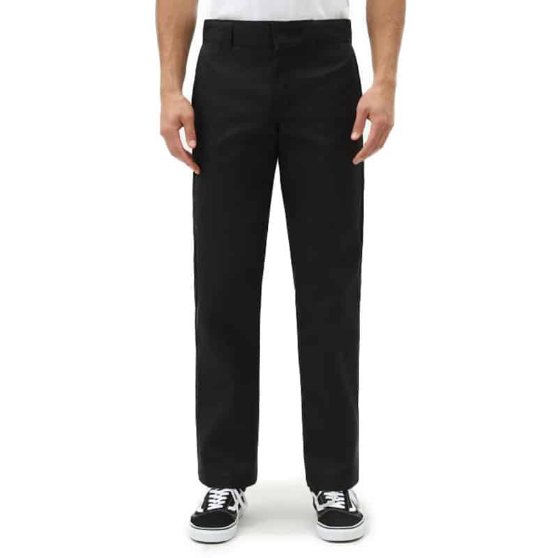 Dickies Black 873 Slim Straight Work Pant.