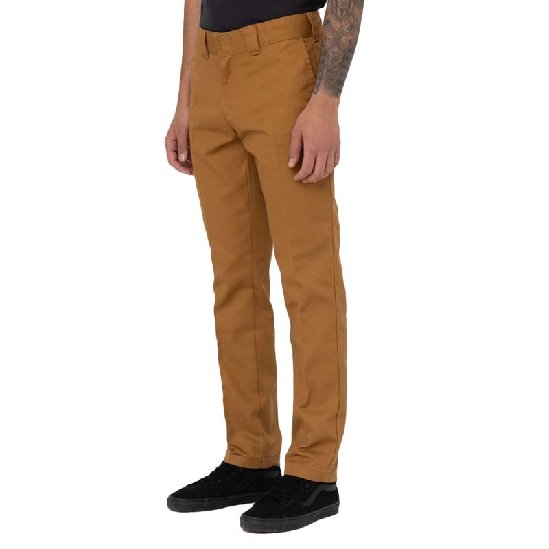 Dickies 872 Camel Brown Slim Fit Work Pant.