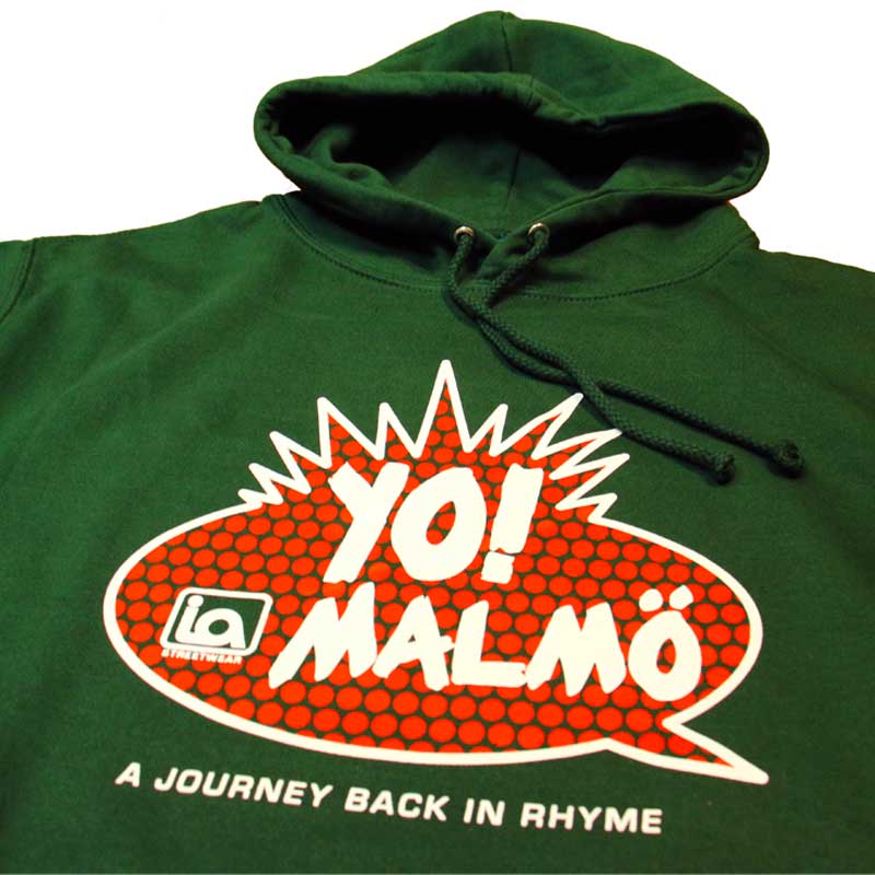 YO Malmö Hood Grön. YO Malmö Hood Grön.