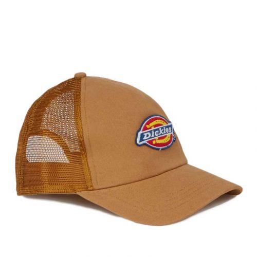 Dickies Sumiton Brown Trucker Cap.