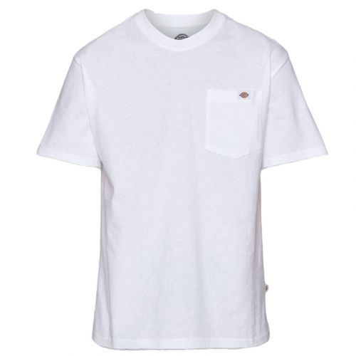 Dickies Luray White Pocket Tee.