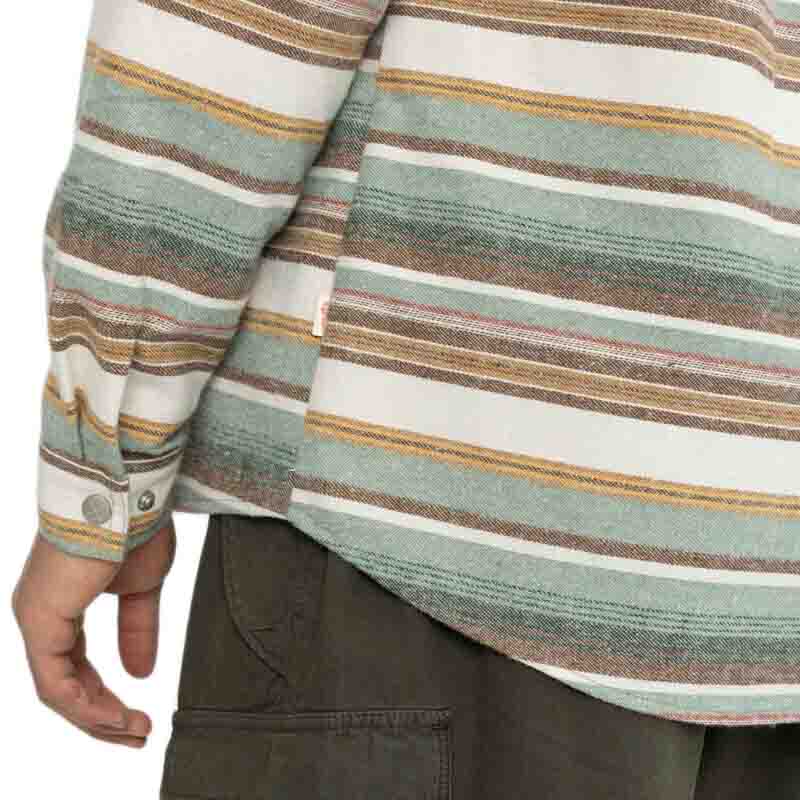 Revolution Zipper Overshirt Green.