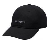 Carhartt Script Cap Black.