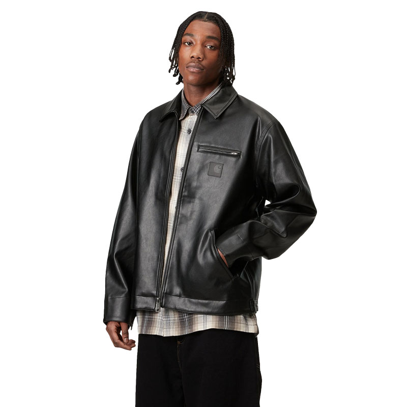 Carhartt Detroit Konstgjord Läderjacka. Carhartt Detroit Konstgjord Läderjacka.