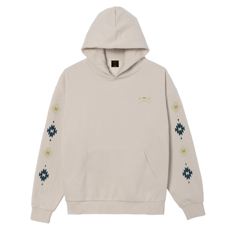 Dark Seas Serape Hoodie Ivory.