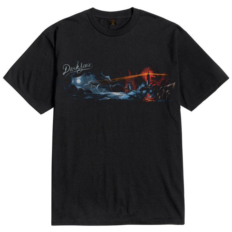 Dark Seas Tee Shipwrecked Black.